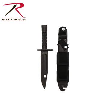 Rothco G.I. Type M-9 Bayonet with Sheath – Olive Drab -